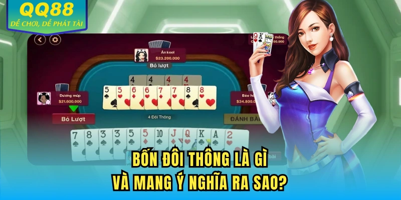 Bốn đôi thông là gì và mang ý nghĩa ra sao?