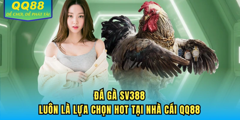 Đá gà SV388 luôn là lựa chọn hot tại nhà cái QQ88